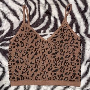 leopard cami